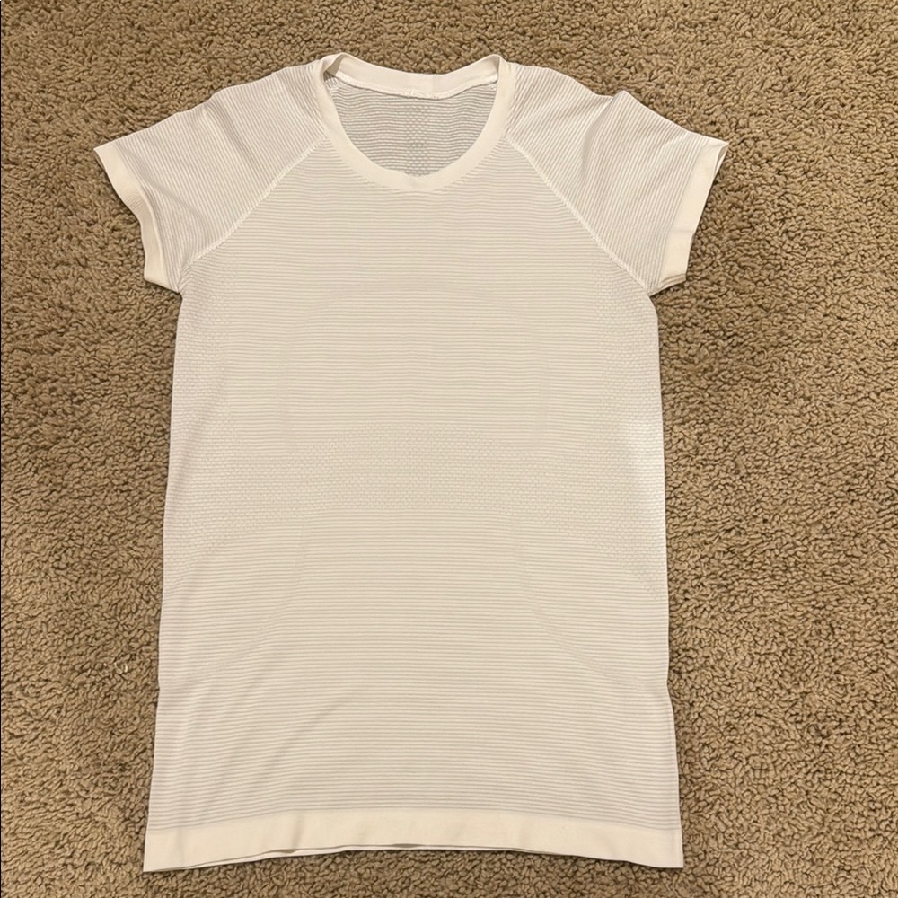 lululemon white swiftly tech tee